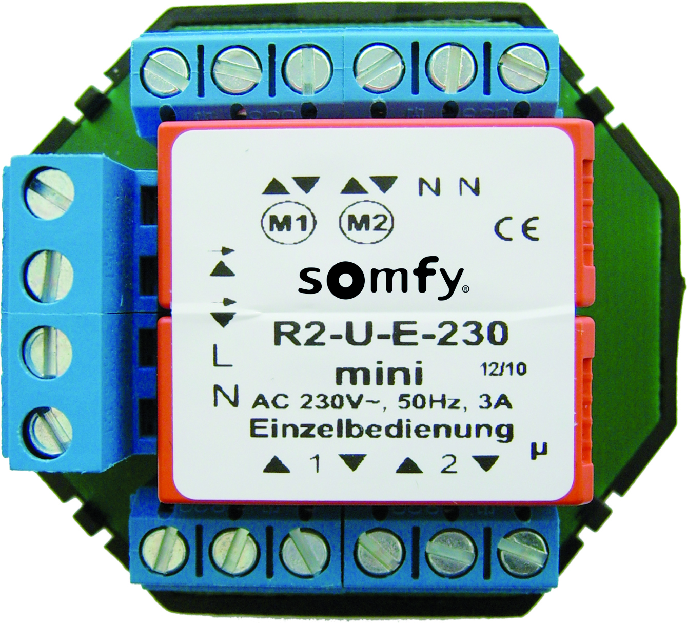 Somfy Trennrelais UP f. zwei Antriebe TR2-U-E-230 mini