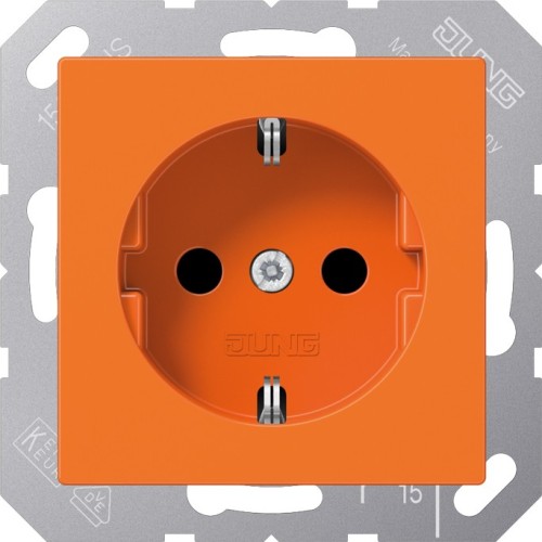 Jung SCHUKO-Steckdose orange A 1520 BF O - A1520BFO günstig online kaufen