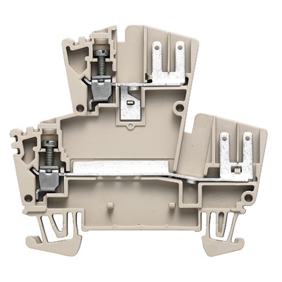 Weidmüller Doppelklemme WDK 2.5 F - 1021600000