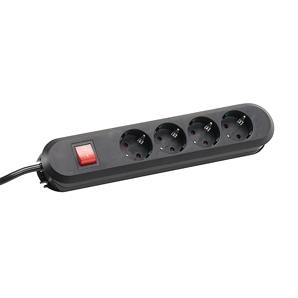 Bachmann Tischsteckdose 4f. 1,50m sw 381.130K günstig online kaufen