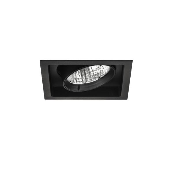Brumberg recessed LED spotlights, cardanic, textured black - 12581183