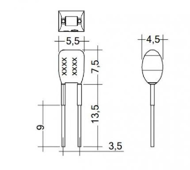 Tridonic Resistor I-SELECT 2 PLUG 700MA BL