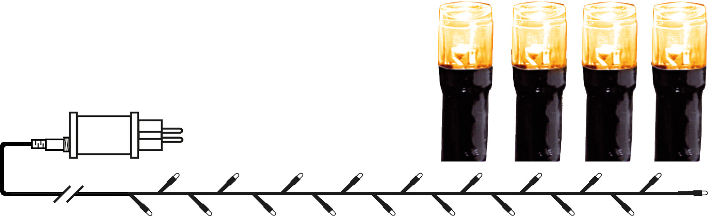 Star Trading LED-Lichterkette 80 LEDs 594-18-1 günstig online kaufen