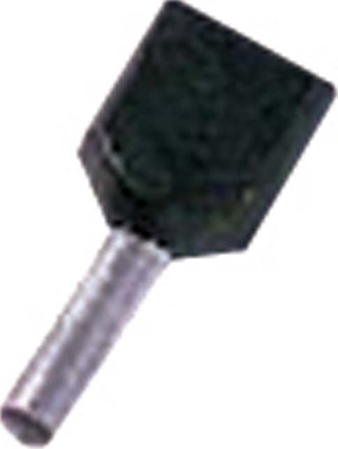 Intercable Tools Zwillingsaderendhülse 2x1,5qmm schwarz ICIAE1518Z