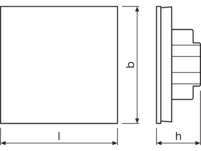 Ledvance touch panel LC RF TOUCH PANEL TW TOUCH PANEL TW 220-240 - 4058075435940