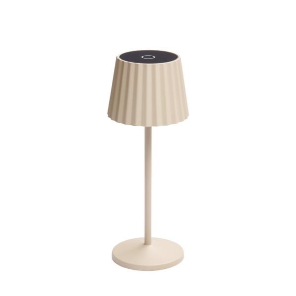 Brumberg LED-Akkutischleuchte 3000 K sandbeige 65411003SB