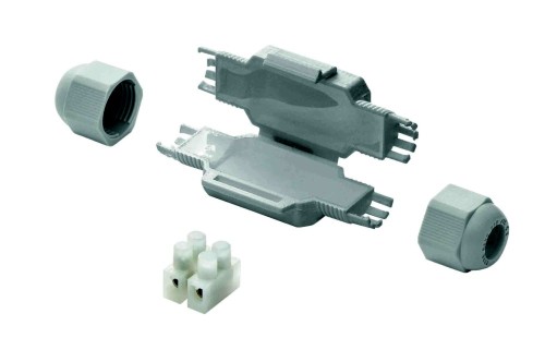 Grothe Mikro-Verbindungsmuffe f.Kabel b.2x2,5qmm BARNEY - 84001