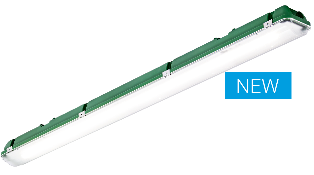 Zalux LED waterproof luminaire bio-based and recyclable DUNA BIO 1.2 40-840 ET PC DPC IX CG - 10243456 Zalux LED waterproof luminaire bio-based and recyclable DUNA BIO 1.2 40-840 ET PC DPC IX CG - 10243456