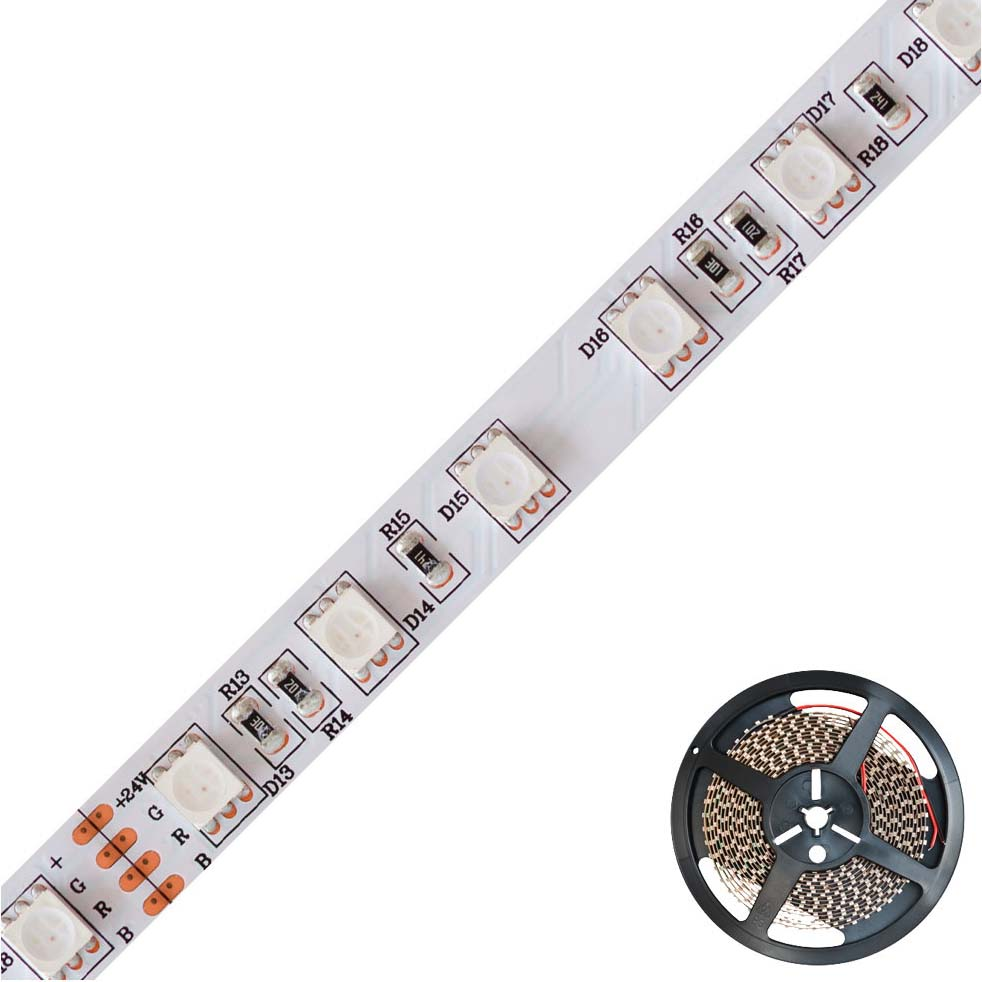 EVN Lichttechnik LED-Stripe Rolle RGB 5m 24V 300 LED LSTR SB 20 24 305099