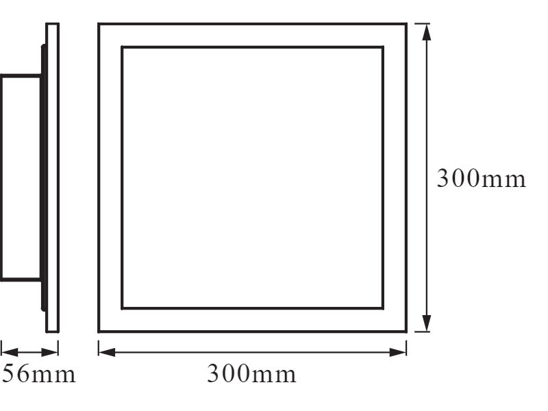 Ledvance LED-Panelleuchte SMART+ Planon Plus TW 300X300