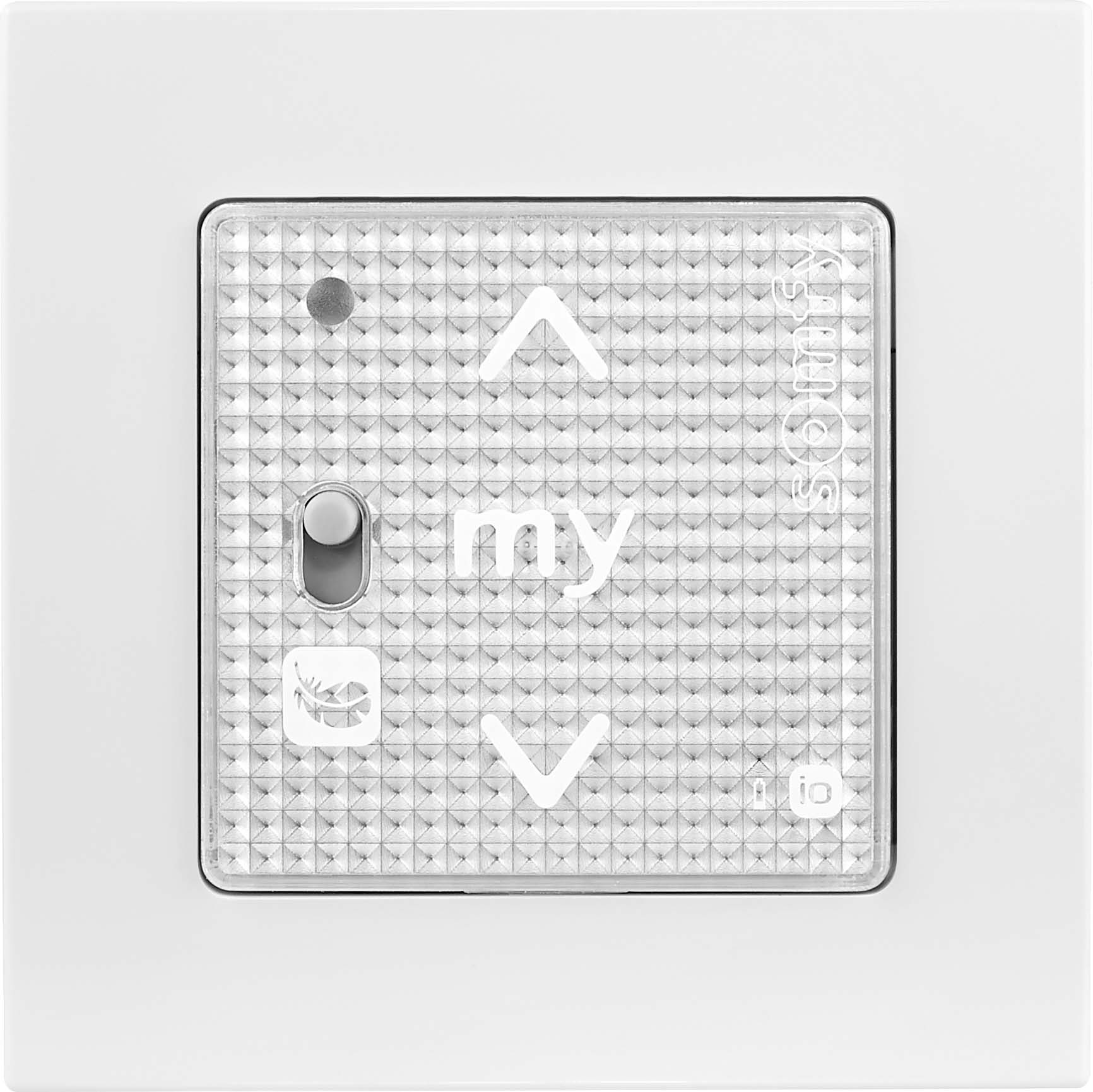 Somfy Funkwandsender IN io SilverShine Smoove RS100#1811320 Somfy Funkwandsender IN io SilverShine Smoove RS100#1811320