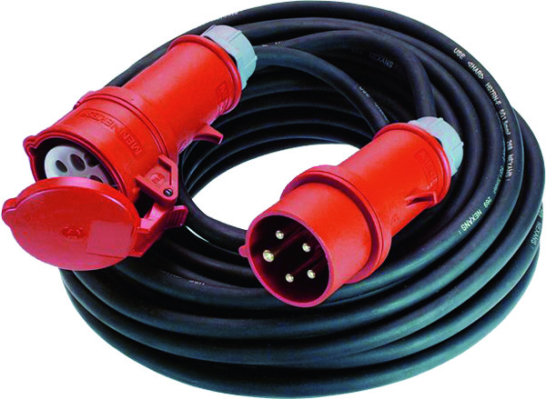 Bachmann CEE-Verlängerung 16A/400V,5m,sw 347.170