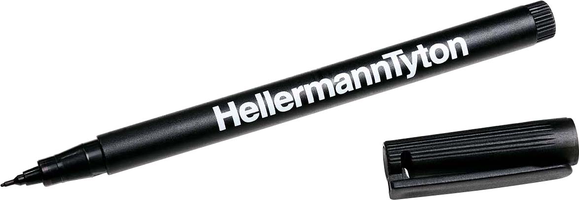 HellermannTyton Markierstift schwarz T82S-BK(VE2) - 500-50820
