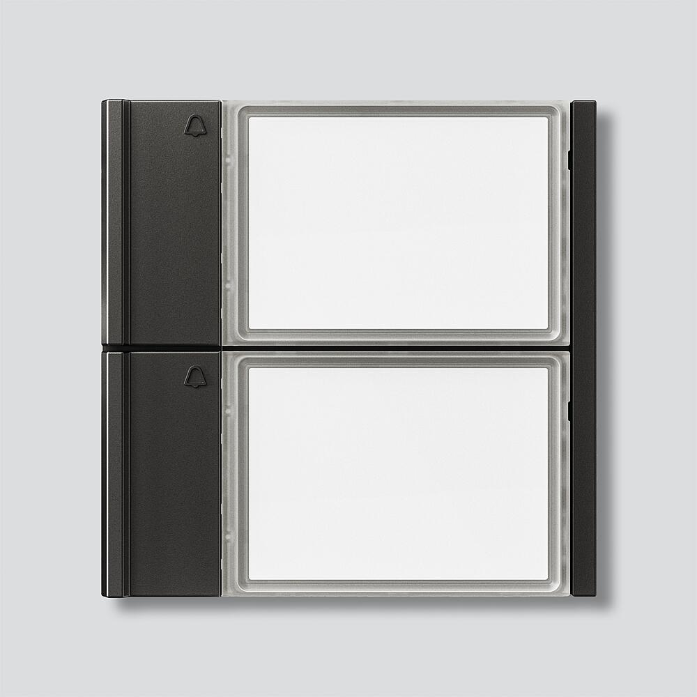 Siedle&Söhne Ruftasten Dunkelgrau-Glimmer TM 700-2-0 DG