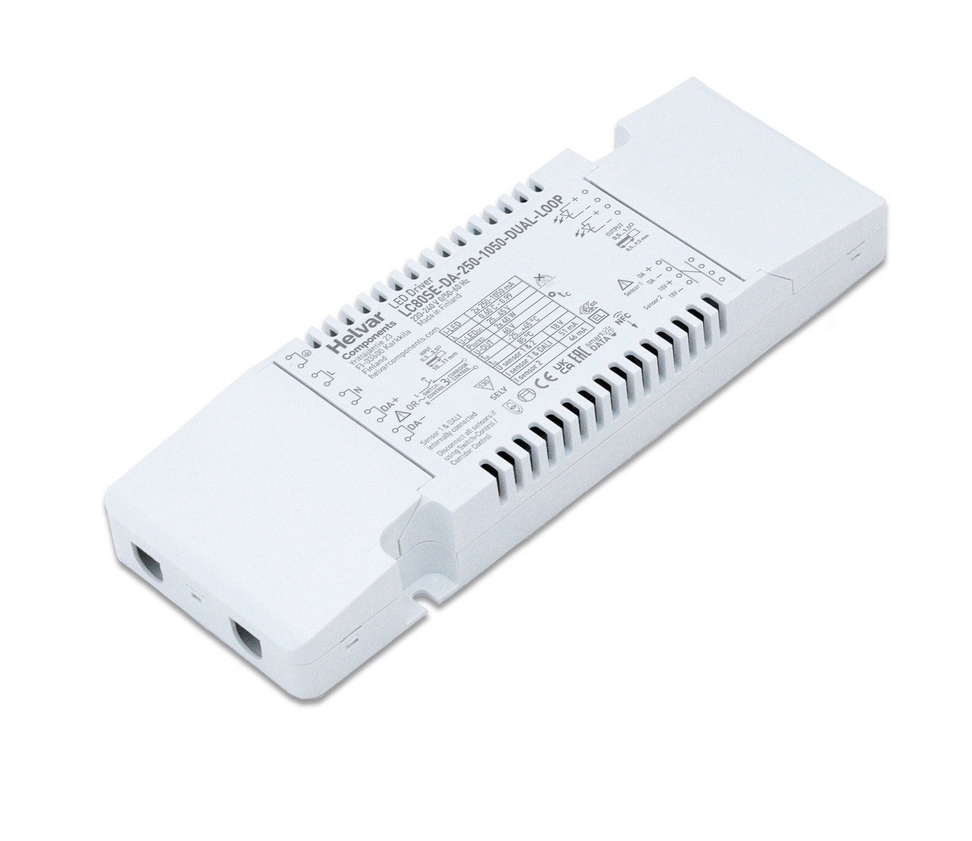 Helvar LED-Treiber LC80SE-DA-250-1050-DUAL-LOOP - 5830000