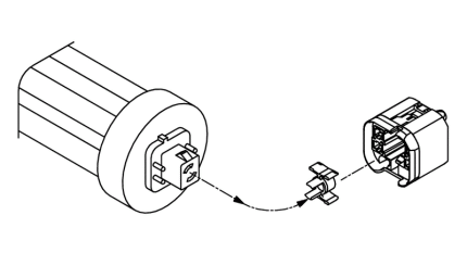 BJB Adaptor for lampholders G24 q / GX24 q