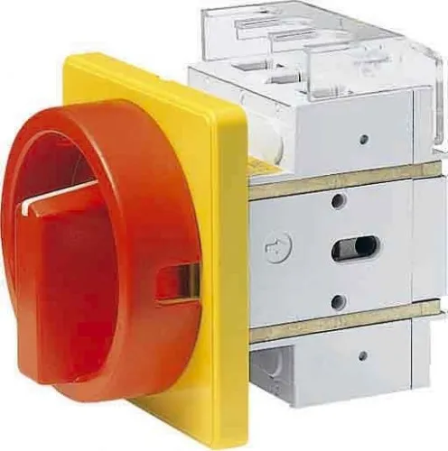 Elektra Tailfingen Haupt-Not-Aus-Schalter f. Frontbefestigung D2 00/HS-F35-D-RG