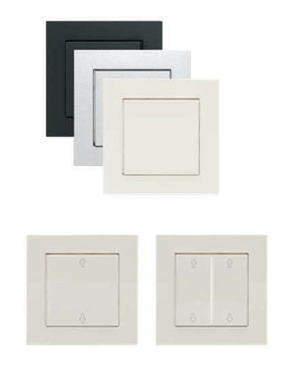 Lingg&Janke Tastsensor-Wippe 2-fach Symb.Pfeil ähnl.rws FL-2-PF-RW