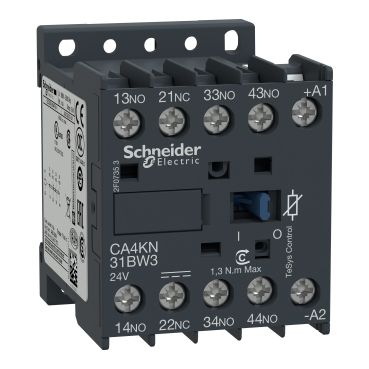 Schneider Electric Hilfsschütz 3S 1Ö 24VDC m.Diode CA4KN31-BW3
