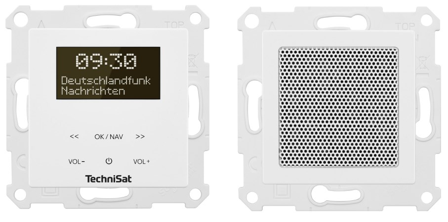 TechniSat DAB+ Digitalradio UKW,BT DIGITRADIOUP55 ws