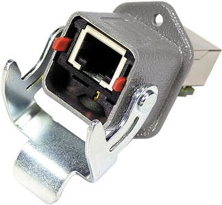 Harting Wanddurchführung RJ45, IP67 gr 09452151100