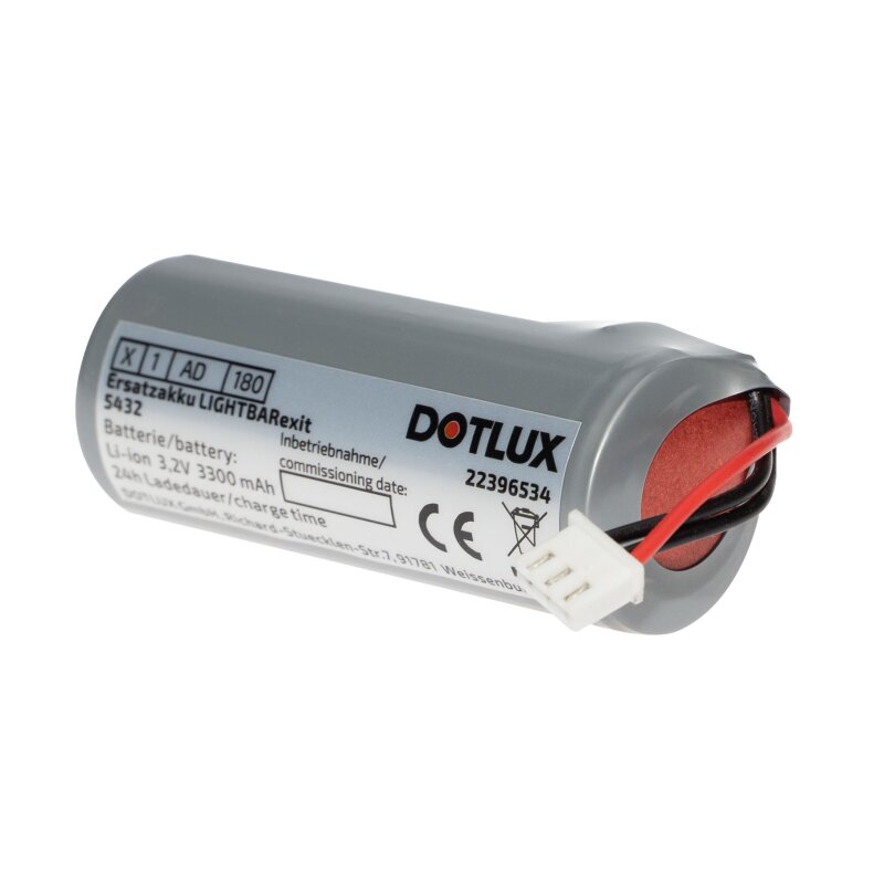 DOTLUX_Ersatzakku_fuer_LED-Balkenleuchte_LIGHTBARexit DOTLUX replacement battery for LED bar light LIGHTBARexit - 5432