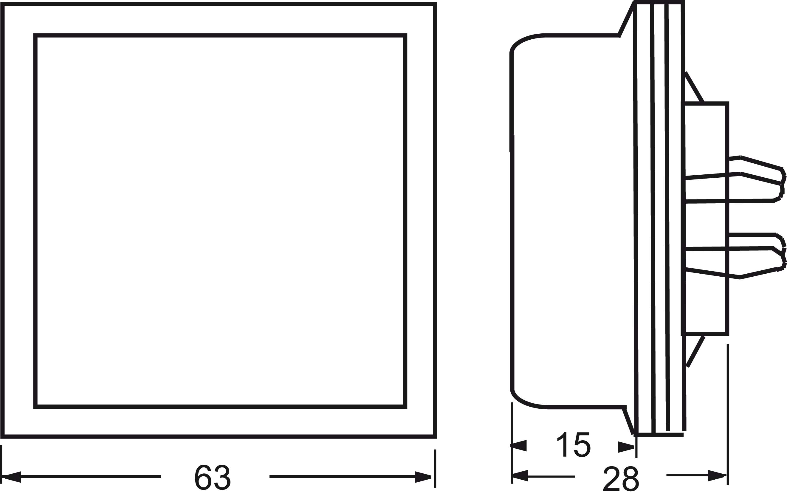 Busch-Jaeger Lichtmodul eine Strahlrichtung 2068/11-84 - 2CKA001510A0005