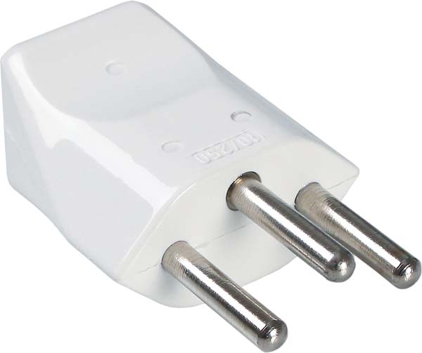 Bachmann Schutzkontakt-Stecker ws ws, Schweiz 910.275