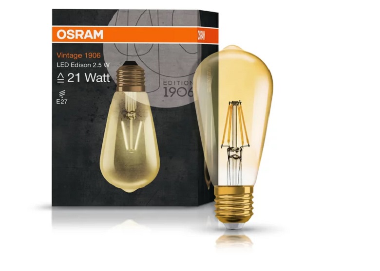 Osram Vintage 1906 LED 22 2.5 W/2500K E27