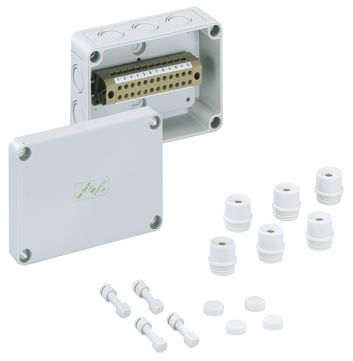 Spelsberg Klemmenkasten L94xB130xH57 RKK 4/12 XL-12x4qmm