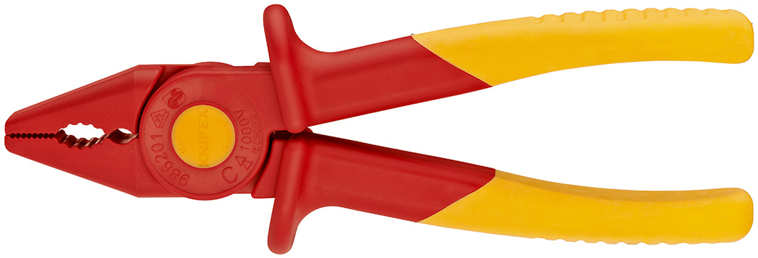 Knipex-Werk Greifzange verchromt, 180mm 98 62 01