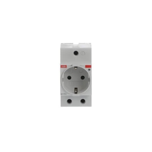 ABB Stotz S&J Steckdose lichtgrau, RAL 1173 M1175-L - 2CSM212000R0721 günstig online kaufen