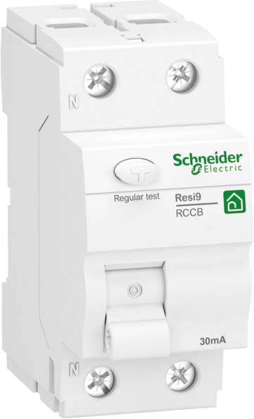 Schneider Electric Fehlerstrom-Schutzschalter 1P+N,25A,30mA R9R42225