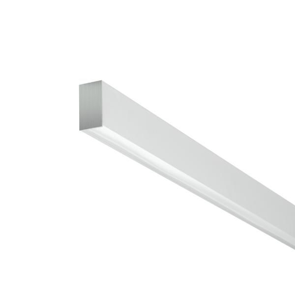 Brumberg LED mounting profile, silver, rectangular - 77113694