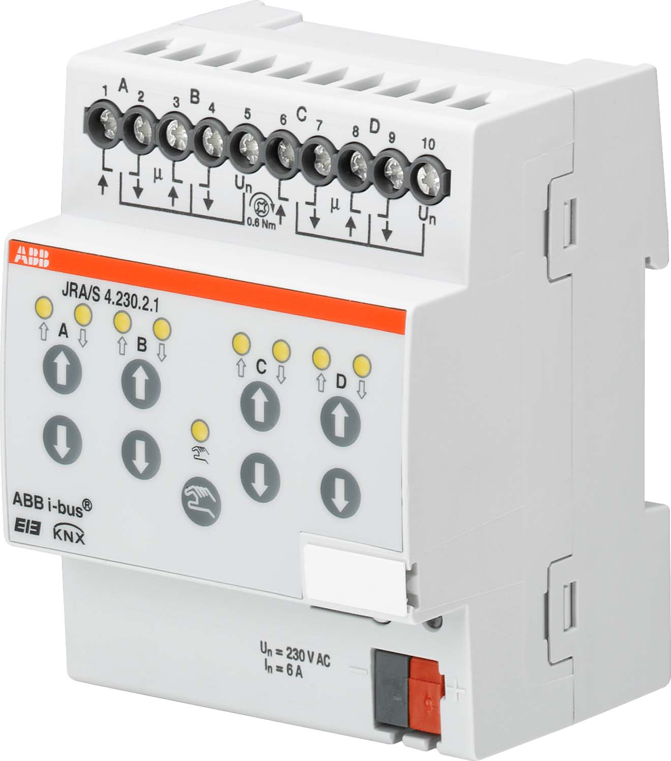 ABB Stotz S&J Jalousie-/Rollladenaktor manuelle Bedienung JRA/S2.230.2.1 - 2CDG110120R0011