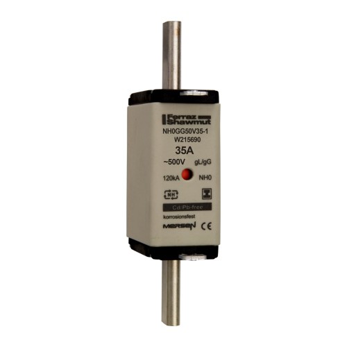 Mersen NH-Sicherungseinsatz SG Gr.0 gG 35A/500V KM NH0GG50V35-1 - W215690