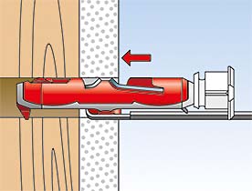 Fischer Deutschl. Kippdübel DUOTEC 10 537258