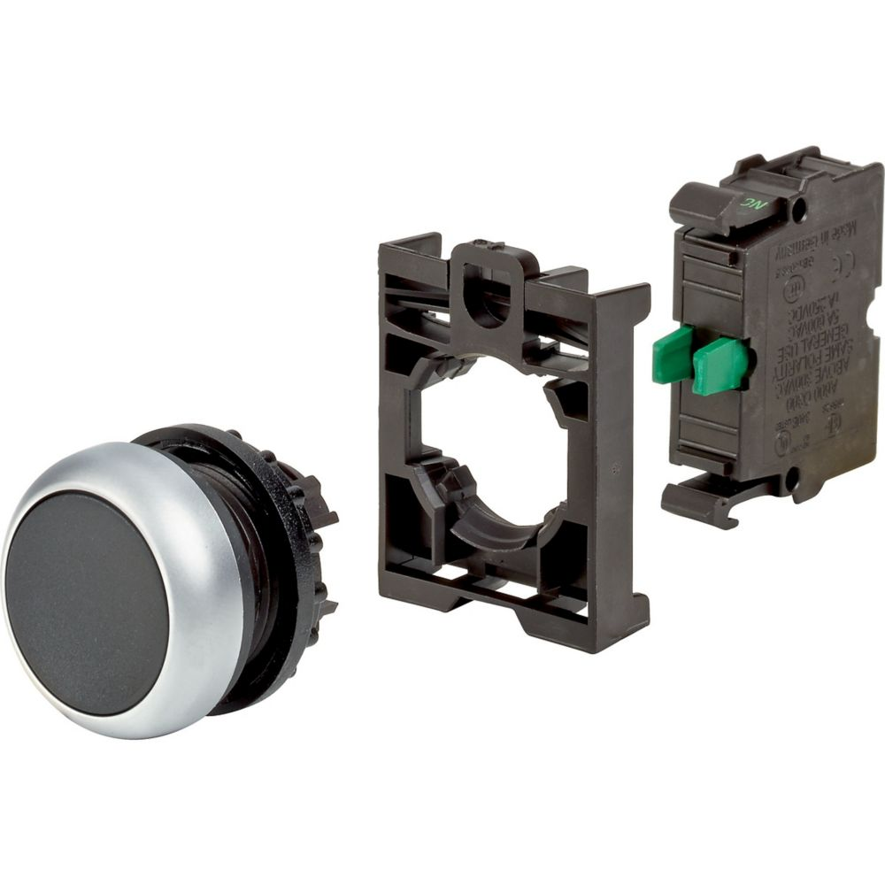 Eaton Drucktaste RMQ-Titan flach tastend schw. M22-D-S-K10-BVP
