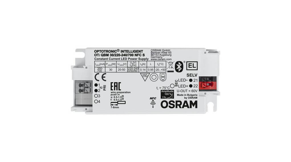 Osram LED-Treiber OTi QBM 30/220-240/700 NFC S - 4062172110143