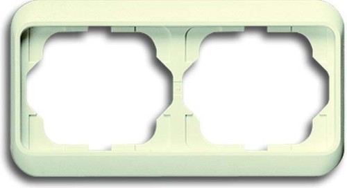 Busch-Jaeger Rahmen 2-fach elf/ws, waager.alpha 1722-22G - 2CKA001754A3799 günstig online kaufen