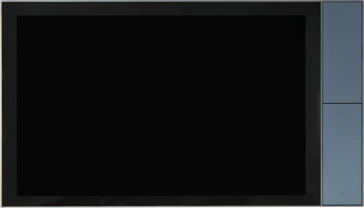Shelly Unterputz Wall Display XL Silver Steuerzentrale 10,1 WLAN BT silber