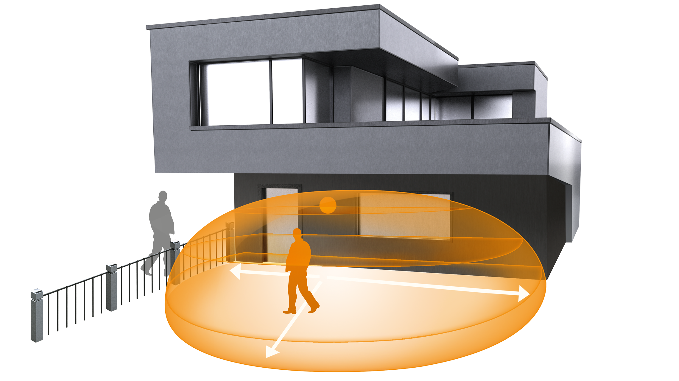 Steinel IHF 3D motion detector white