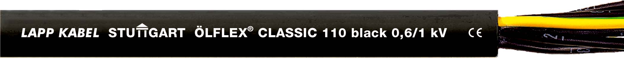 Lapp Kabel&Leitung ÖLFLEX CLASSIC 110 Black 0,6/1kV 5G6 1120367 T500