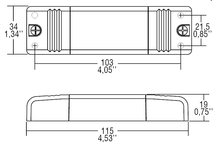 TCI DCC 15W 350MA HPFU - 127713