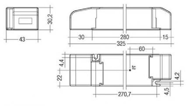 Tridonic LED-Treiber LCA 150W 24V one4all SC PRE