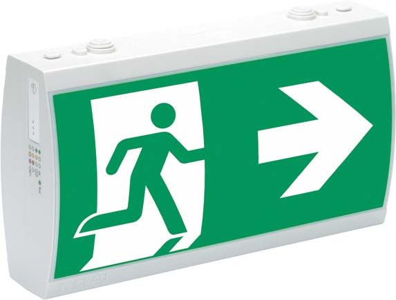 Ceag Notlichtsysteme LED-Rettungszeichenleuchte RAL7035 IP41 SV EURO 2-1/D LED - 40071349398 Ceag Notlichtsysteme LED-Rettungszeichenleuchte RAL7035 IP41 SV EURO 2-1/D LED - 40071349398