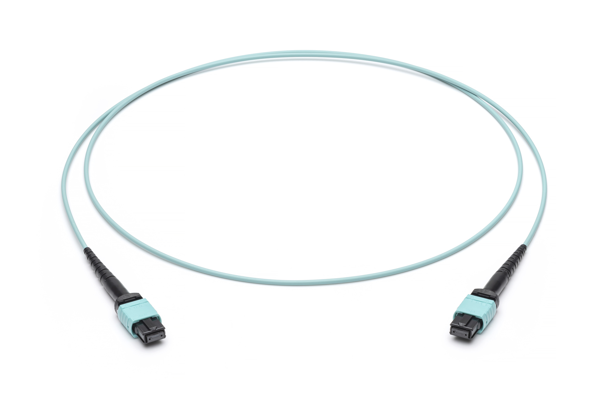 Corning LWL-Patchkabel 12F MPO PC BU/BU OM4 10m türkis JZBZB12QEZ-NB010M