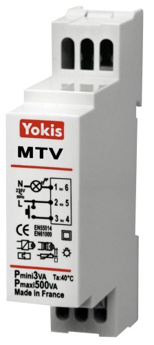 Grothe Dimmer HS TasterREG 1TL5-300VA MTV500M - 5454062