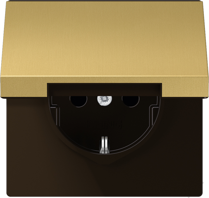 Jung SCHUKO-Steckdose 16A 250V Klappdeckel ME 1520 KL C günstig online kaufen