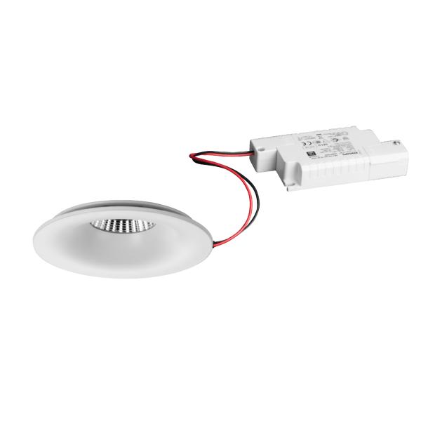Brumberg recessed LED downlightset, with indirect component, Phasen - 39406073